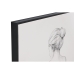 Pintura Home ESPRIT Mulher Moderno 82,3 x 4,5 x 102,3 cm (2 Unidades)