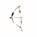 Archery Set with Target Brown American Indian 63 cm