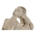 Figura Decorativa Home ESPRIT Blanco Yoga 29 x 8 x 30 cm (2 Unidades)