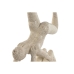 Statua Decorativa Home ESPRIT Bianco Yoga 29 x 8 x 30 cm (2 Unità)
