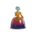Декоративная фигура Home ESPRIT Разноцветный Дама 21 x 16 x 25 cm (3 штук)