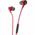 Hovedtelefoner med mikrofon Hyperx Earbuds II  Rød