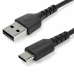 USB A - USB C Kábel Startech RUSB2AC2MB           Fekete