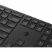 Draadloos toetsenbord HP 650 Qwerty Spaans Zwart