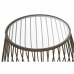 Set od dvije stolice DKD Home Decor Crna Metal Kristal 75 x 75 x 55 cm