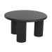 Βοηθητικό Τραπέζι Home ESPRIT Μαύρο Μέταλλο 75 x 75 x 40 cm
