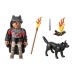 Jointed Figure Playmobil Wolf Warrior 12 Pieces