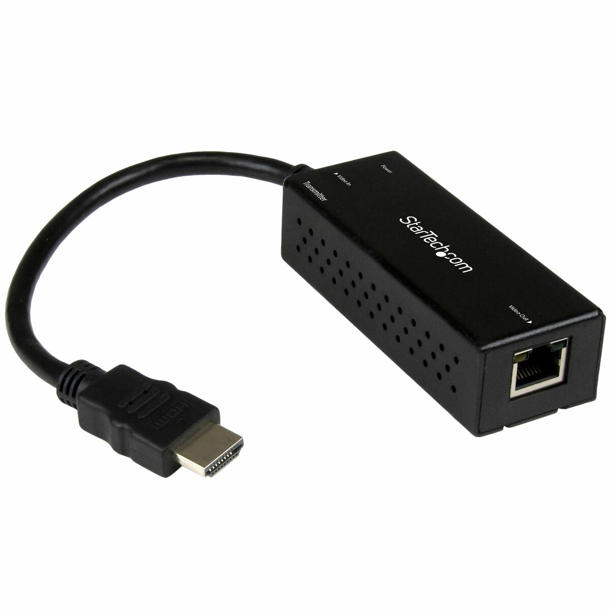 HDMI Adapteris Startech ST121HDBTDK Melns
