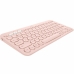 Безжична клавиатура Logitech K380 Розов Испанска Qwerty