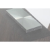 Console DKD Home Decor Puu MDF Luonnollinen Ruskea Läpinäkyvä Hopeinen Teräs 120 x 40 x 76 cm