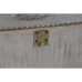 konzole DKD Home Decor Slon Bílý Šedý Zlatá mosaz mangové dřevo 80 x 30 x 96 cm