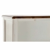 Лавица DKD Home Decor Бял Кафяв Многоцветен Дървен 75 x 35 x 143 cm