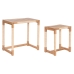 Set od dvije stolice Home ESPRIT Prirodno Uže Jela 58 x 38 x 60 cm
