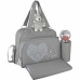 Bolso Cambiador de Pañales Baby on Board Baby girl Gris