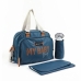 Pelenkázó táska Baby on Board Simply Kék