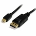 Câble Mini DisplayPort vers DisplayPort Startech MDP2DPMM2M           (2 m) 4K Ultra HD Noir