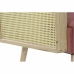 Krzesło DKD Home Decor Różowy Poliester Rattan (66 x 64 x 79 cm)