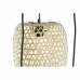 Lampa Sufitowa DKD Home Decor 43 x 43 x 100 cm Czarny Brązowy Bambus 50 W