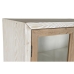 Skab DKD Home Decor Hvid Natur Krystal Gran 86 x 40 x 180 cm 80 x 42 x 180 cm