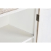 Шкаф DKD Home Decor Белый Натуральный Стеклянный Ель 86 x 40 x 180 cm 80 x 42 x 180 cm