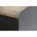 Σκευοθήκη DKD Home Decor Φυσικό Μαύρο Χρυσό Μέταλλο Ξύλο από Μάνγκο (145 x 40 x 85 cm)