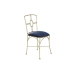 Valgomojo kėdė DKD Home Decor Mėlyna Auksinis 45 x 42 x 88,5 cm