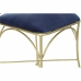 ēdamistabas krēsls DKD Home Decor Zils Bronza 45 x 42 x 88,5 cm