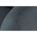 Fotelja DKD Home Decor Plava Crna zlatan Spužva Drvo Metal 81 x 75 x 73 cm