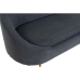 Dīvāns DKD Home Decor Zils Bronza Metāls Mākoņi Scandi 155 x 75 x 92 cm