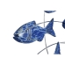 dekorace na zeď Home ESPRIT Středomoří Ryby 110 x 10 x 45 cm