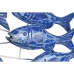 dekorace na zeď Home ESPRIT Středomoří Ryby 110 x 10 x 45 cm