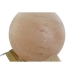 Bordlampe DKD Home Decor Brun Rosa Salt Akasia 15 W 220 V 15 x 15 x 20 cm