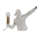 Stolna svjetiljka Home ESPRIT Bijela zlatan Smola 220 V 32 x 13 x 52 cm