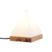 Bordslampa DKD Home Decor Salt Akaciaträ 15 W 220 V 13 x 13 x 18 cm