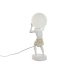 Bordlampe Home ESPRIT Hvid Gylden Harpiks Plastik 220 V 18 x 17 x 44 cm