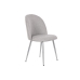 Silla Home ESPRIT Gris Plateado 50 x 52 x 84 cm