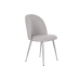 Židle Home ESPRIT Šedý Stříbřitý 50 x 52 x 84 cm