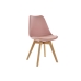 Chair Home ESPRIT Pink Natural 48 x 55 x 82 cm