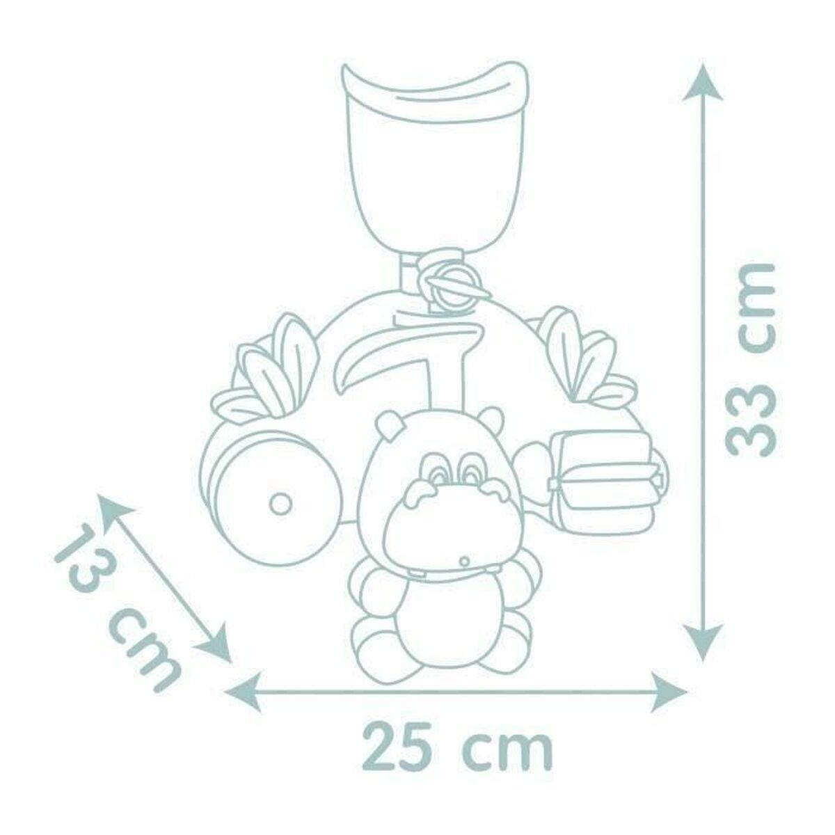 Badeleker Smoby Hippopotamus