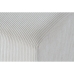 Fußstütze DKD Home Decor Beige Polyester Holz MDF 40 x 40 x 40 cm