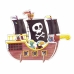 Vaikiška puzlė Diset XXL Piratų laivas 48 Dalys