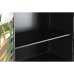 Sivupöytä DKD Home Decor 85 x 35 x 155 cm Kristalli Musta Kullattu Metalli Ruskea Läpinäkyvä Vihreä Tummanruskea