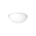 Pantalla de Lámpara EDM 33803-4 Recambio Cristal Blanco 18,5 cm