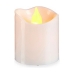 Sada sviečok 3,7 x 3,7 x 5 cm Biela (12 kusov)