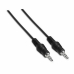 Kabel Audio Jack (3,5 mm) NANOCABLE 1,5 m Zwart 1,5 m