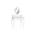 Toaletni stolić Home ESPRIT Bijela ABS Ogledalo Drvo MDF 75 x 42 x 140 cm