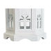 Lampa DKD Home Decor Starožitný povrch Biela Tmavo-sivá Drevo Sklo 19 x 17 x 39 cm