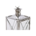 Lanterna Home ESPRIT Argentato Cristallo Acciaio Cromato 16 x 15 x 32 cm (2 Pezzi)