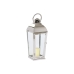 Svjetiljka Home ESPRIT Stříbřitý Sklo Ocel Chromovaný 23 x 23 x 60 cm (3 Kusy)