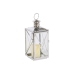 Svjetiljka Home ESPRIT Stříbřitý Sklo Ocel Chromovaný 16 x 15 x 32 cm (2 Kusy)